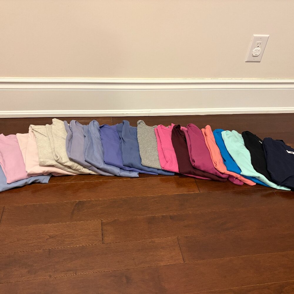 Uniqlo Women Cotton Tops - Eighteen Items